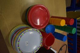 Quantity of Plastic Plates, Cups, etc.