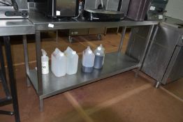 Stainless Steel Preparation Table 150x60cm