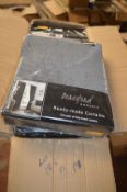 *Beresford Roberts Lined Curtains in Grey with 3” Tape 66” x 54” drop