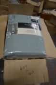*Beresford Robert Valencia Lined Eyelet Curtains in Duck Egg Blue 90” x 90” drop