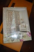 *Berkshire Pencil Pleat Lined Curtains in Pink 46” x 90” drop