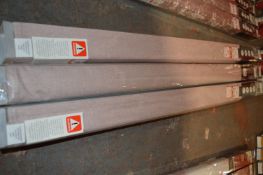 *Three 90x150cm Blackout Roller Blinds in Pink