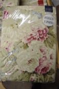 *Twelve Pairs of Floral Curtains 46” x 54” drop