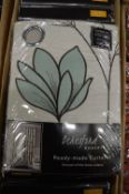 *Ten Pairs of Paloma Duck Egg Lined Curtains 66” x 54” drop