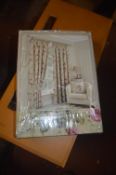 *Berkshire Pencil Pleat Lined Curtains in Pink 46” x 90” drop