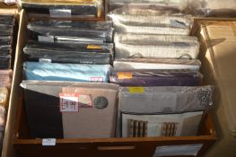 *Eight Assorted Pairs of Curtains (box not included)