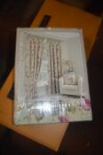 *Berkshire Pencil Pleat Lined Curtains in Pink 46” x 90” drop