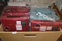 *Six Assorted Pairs of Curtains (box not included)