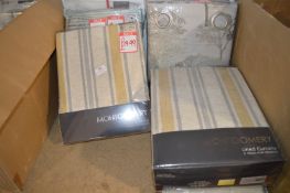 *Six Assorted Curtains