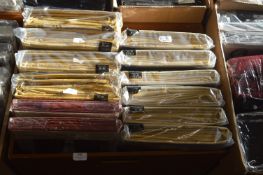 *Twelve Assorted Pairs of Curtains (box not included)