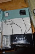 *Paloma Lined Curtains in Duck Egg 90” x 90” drop
