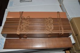 *Four Walnut 63mm 40x180cm Blinds