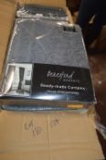 *Beresford Roberts Lined Curtains in Grey with 3” Tape 66” x 90” drop