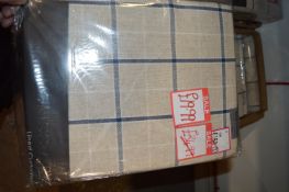 *Six Burchill Navy Pencil Pleat Curtains 90” x 72” drop
