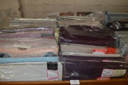*Twelve Assorted Pairs of Curtains (box not included)