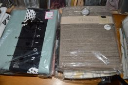 *Eight Pairs of Assorted Curtains