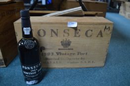 Case of 12 Fonseca’s 1983 Vintage Port