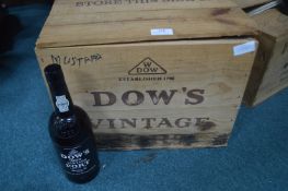 Case of 12 Dow’s 1983 Vintage Port