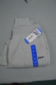 *Fila Grey Joggers Size: L
