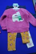 Pekkle 4pc Plush Top with Bodysuit & Pants Set Size: 18 Months