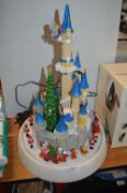 *Disney Christmas LED Castle Carousel