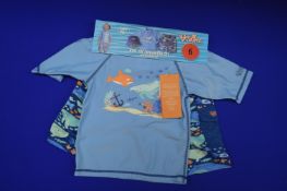 UV Skinz 3pc Swimwear Set Size: 6 Years