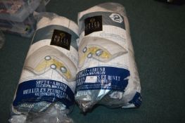 *Pair of Hotel Grand Feather & Down Pillows