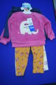 Pekkle 4pc Plush Top with Bodysuit & Pants Set Size: 12 Months