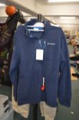 *Columbia Zip Fleece Jacket Size: M
