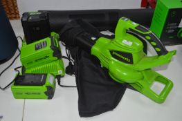 *Green Work Garden Vac Set