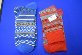 *Two Pairs of Long Socks