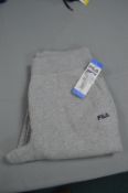 *Fila Grey Joggers Size: L