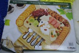 *Carrera Home Bamboo Cheeseboard Set