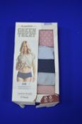 *Green Treat Lady’s Briefs 5pk Size: XS