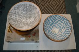 *Mikasa Mango Wood Salad Bowls