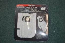 *Two Kirkland Golf Gloves Size: M