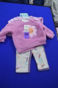 Pekkle 4pc Baby Set in Pink Size: 3 Months