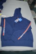 *DKNY Sports Hoodie in Navy Size: L