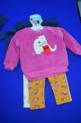 Pekkle 4pc Plush Top with Bodysuit & Pants Set Size: 9 Months