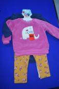 Pekkle 4pc Plush Top with Bodysuit & Pants Set Size: 9 Months