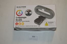*Slater Luggage Scales