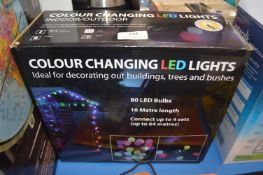 *Outdoor Colour Changing LED Lights 16m