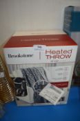 *Brookstone Heated Throw 50