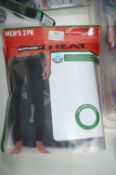 *32 Degrees Heat Men’s Base Layer Pants 2pk Size: M