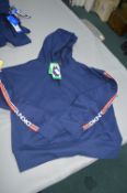 *DKNY Sports Hoodie in Navy Size: XXL