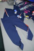 *DKNY Navy Blue Hoodie and Sports Leggings Size: L