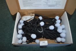 *LED Large Bulb String Lights