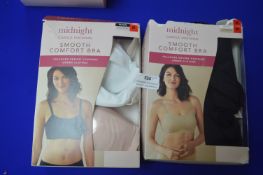 *Two 2pks of Carole Hochman Midnight Comfort Bras Size: M
