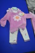 Pekkle 4pc Baby Set in Pink Size: 6 Months