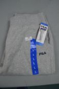 *Fila Grey Joggers Size: L